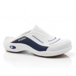 Oxypas Jana wit-Navy maat 36